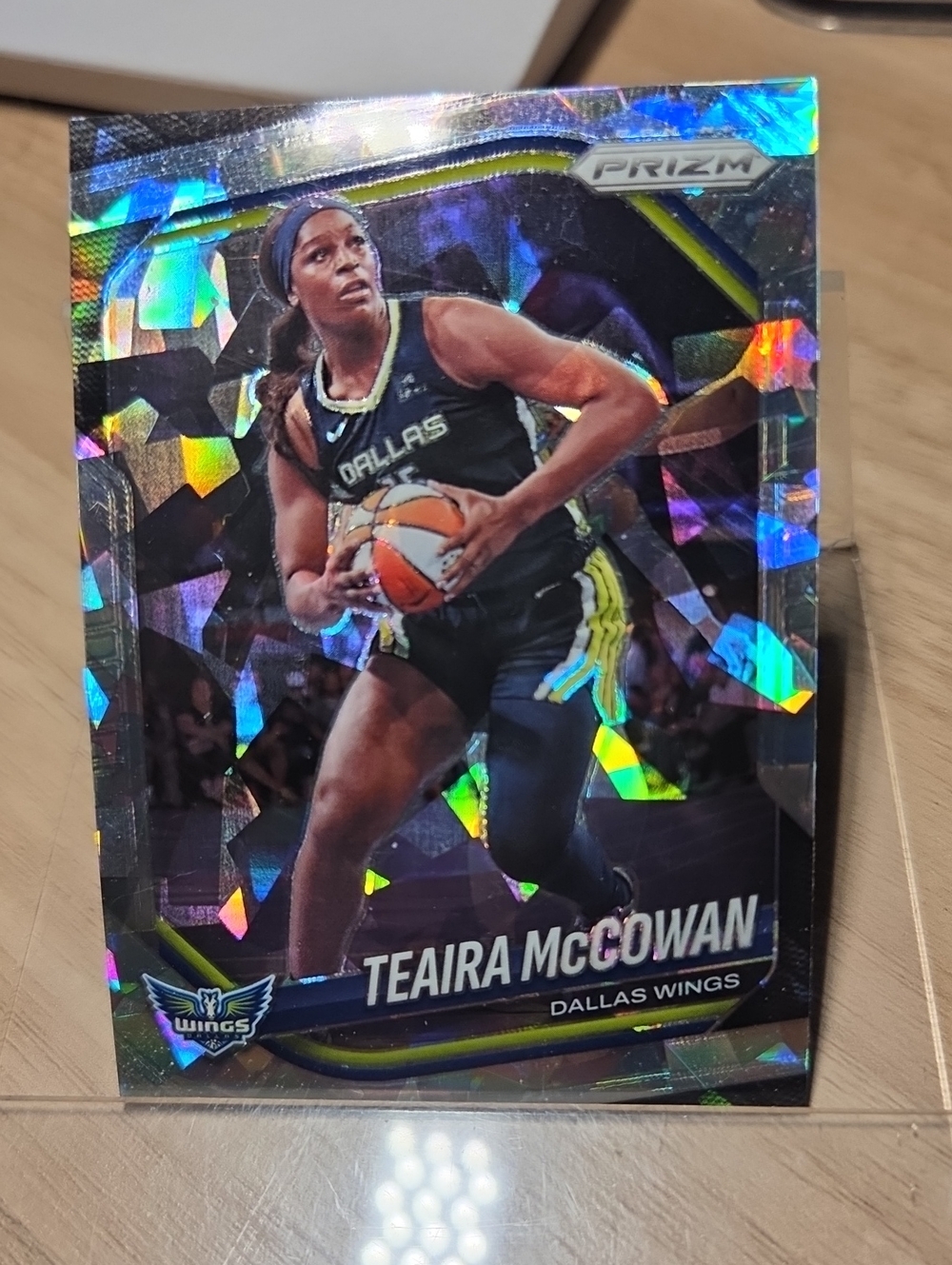 2025 Panini Prizm Teaira McCowan Dallas Wings - Ice Prizm